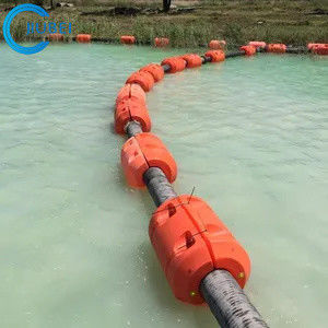 HDPE αποβαθρών επιπλέον επιπλέον σώμα ναυπηγείων κουκκιστηριών σωληνώσεων HICL Floater σωλήνων για την εκβάθυνση της λαστιχένιας μάνικας σωλήνων