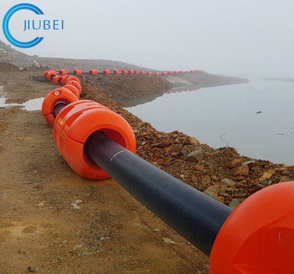 12inch Hdpe η αποβάθρα σωλήνων επιπλέει τη θάλασσα πηλού άμμου απαλλαγής εκβαθύνοντας την υψηλή πλευστότητα