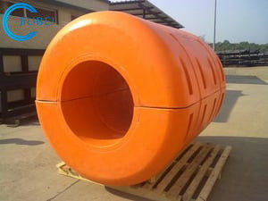 12inch Hdpe η αποβάθρα σωλήνων επιπλέει τη θάλασσα πηλού άμμου απαλλαγής εκβαθύνοντας την υψηλή πλευστότητα