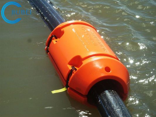 HDPE εκβάθυνσης αποβαθρών 12in 14in 16in πλαστικά επιπλέοντα σώματα σωλήνων για τα παράκτια επιπλέοντα σώματα σωληνώσεων πώλησης