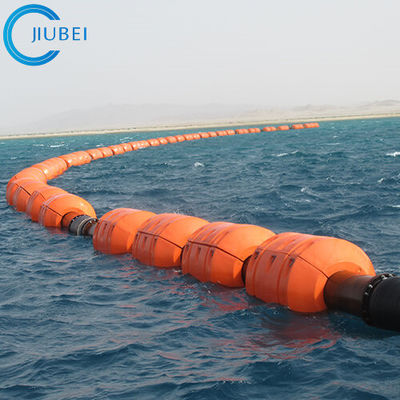 HDPE αφρισμένη εύκαμπτη επίπλευση πλαστική άμμος μανικών επιπλεόντων σωμάτων σωλήνων εκβάθυνσης 23 ίντσα