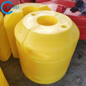 HDPE πακτώνων PU PE εκβάθυνσης Floater σωλήνων ίνα - γυαλί γεμισμένο αφρός Floater καθ'οδόν συνδυασμένη