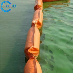 Geotextile πετρελαίου εμποδίων βραχιόνων επιπλεόντων συντριμμιών απορριμμάτων απορροφητική υφαμένη θαλάσσια κουρτίνα βούρκου για την εκβάθυνση