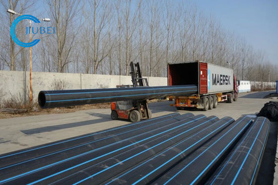 Θαλάσσιος Hdpe εκβάθυνσης πολυαιθυλενίου σωλήνας για τον πηλό 16Inch άμμου σωλήνων βυθοκόρων επιπλεόντων σωμάτων