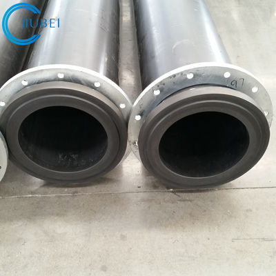Hdpe σωλήνας βυθοκόρων για το τέλος φλαντζών απαλλαγής λάσπης άμμου πετρελαίου πώλησης 24 ίντσες