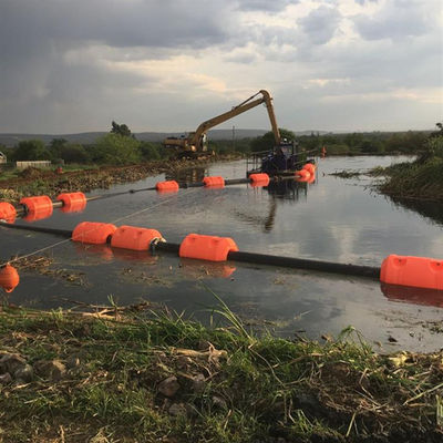 Hdpe αναρρόφησης σωλήνας βυθοκόρων για τη θαλάσσια βιομηχανία κουκκιστηριών σωληνώσεων λάσπης άμμου επιπλεόντων σωμάτων πώλησης