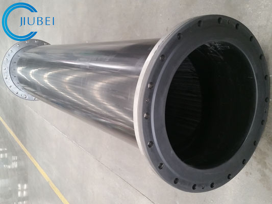 Ομαλός βαλμένος φλάντζα σωλήνας UHMWPE 2 - 12m για τις διάφορες εφαρμογές