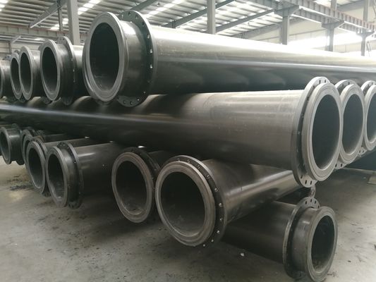 Πύλη βύθισης UHMWPE συνδεδεμένη με φλάντσα για τη μεταφορά υγρών