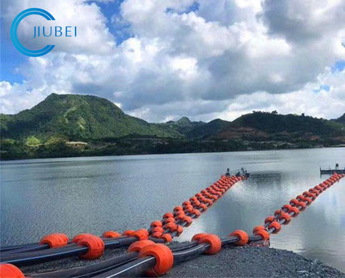 Υψηλός HDPE τύπων κυλίνδρων ικανότητας ρουλεμάν σωλήνας Floater για την εκβάθυνση θάλασσας/ποταμών/λιμνών