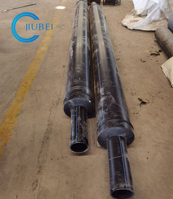 DN160 μόνος HDPE εκβάθυνσης επιπλεόντων σωμάτων σωλήνας με τον αφρό υψηλής πυκνότητας που γεμίζουν