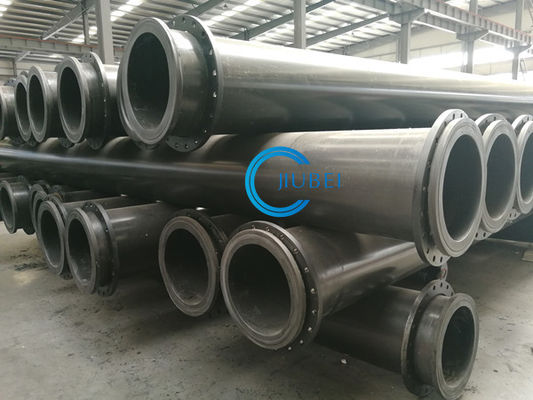 Μαύρος σωλήνας βυθοκόρησης UHMWPE για εφαρμογές ναυτιλίας και εξόρυξης