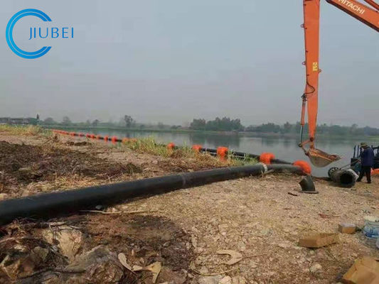 Μαύρος σωλήνας βυθοκόρησης UHMWPE για εφαρμογές ναυτιλίας και εξόρυξης