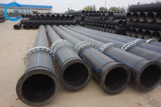 HDPE PE100 σωλήνας αποβλήτων με εξαιρετική ευελιξία και αντοχή σε αντίκτυπο