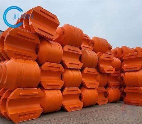 DN315 HDPE σωλήνες πλέουν με PE κύτος και υψηλής πυκνότητας PU αφρό γέμισμα μέσα
