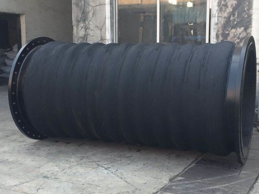 1 ιντσών 8 ιντσών καουτσούκ αναρρόφηση σωλήνα για άμμο / λασπώδη / χαρτοπολτού