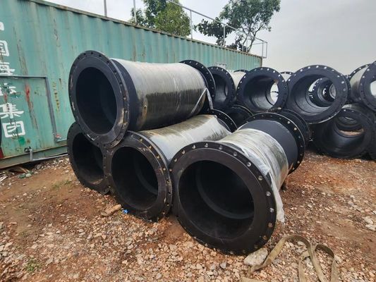 Σωλήνας αναρρόφησης από μαύρο φυσικό καουτσούκ για βαριές εφαρμογές