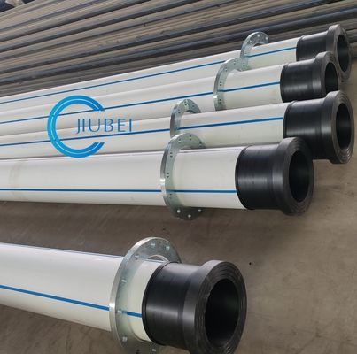 Λευκό μαύρο Co Εξωθήθηκε PN10 ISO4427 HDPE σωλήνα με εξαιρετική αντοχή στη διάβρωση