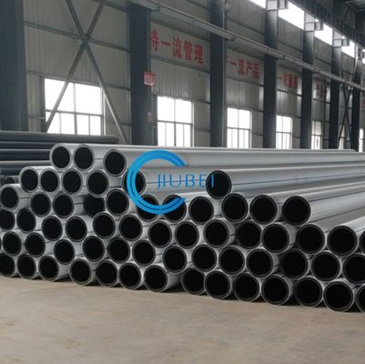 Υδροδότηση Δόρυβος HDPE με φλάντζες από χάλυβα σε λευκό μαύρο Co εκχυλισμένο