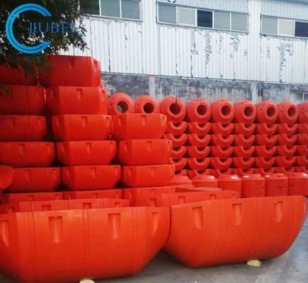 Πλωτές σωλήνες HDPE με υδραργυρωμένη εγκατάσταση από χάλυβα και ανθεκτικότητα στις υπεριώδεις ακτινοβολίες
