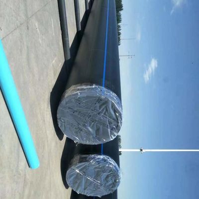 HDPE PE100 σωλήνας αποβλήτων με ανώτερη αντοχή σε αντίκτυπο και ατσάλινες φλέβες