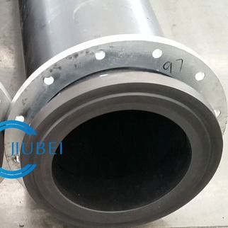 Εκτόξευση σωλήνων UHMWPE με ατσάλινες φλάντζες