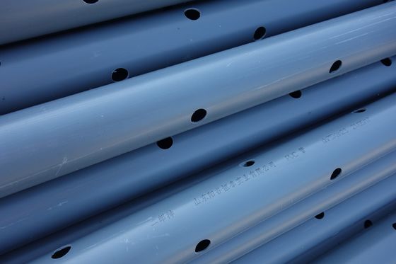 Υψηλής πίεσης UPVC διάτρητος 2 ίντσες 4 ίντσες PVC σταγονόκρουσης τιμές