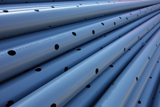 Υψηλής πίεσης UPVC διάτρητος 2 ίντσες 4 ίντσες PVC σταγονόκρουσης τιμές