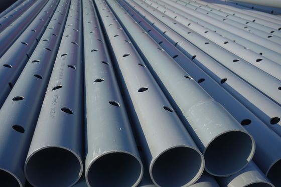 Υψηλής πίεσης UPVC διάτρητος 2 ίντσες 4 ίντσες PVC σταγονόκρουσης τιμές