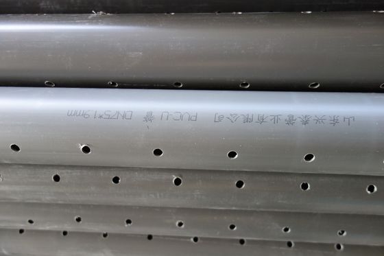 Υψηλής πίεσης UPVC διάτρητος 2 ίντσες 4 ίντσες PVC σταγονόκρουσης τιμές