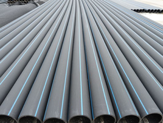 Σκληρό και ανθεκτικό σωλήνα αποσβέσεως HDPE PE100/PE80 με αντοχή στην τριβή