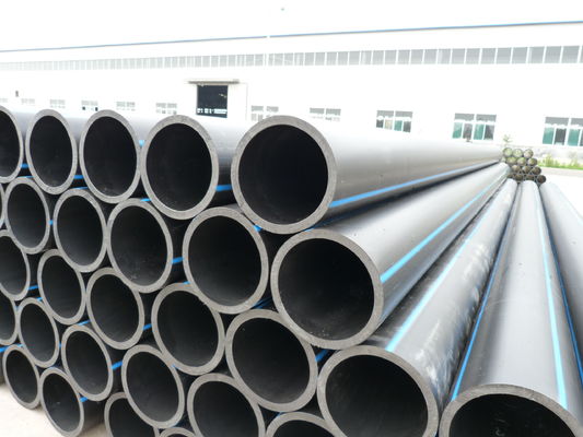 Σκληρό και ανθεκτικό σωλήνα αποσβέσεως HDPE PE100/PE80 με αντοχή στην τριβή