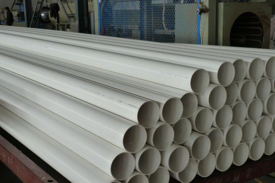 Πυλή ύδρευσης PVC ανθεκτικής στις ακτινοβολίες με τύπου συνδέσμου με νήματα που παράγεται με μέθοδο έκτασης