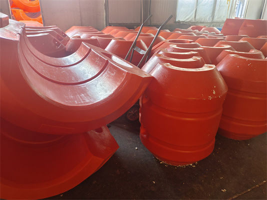 Γεωργικός πλωτής σωλήνα HDPE με θερμό γαλβανισμένη σύνδεση