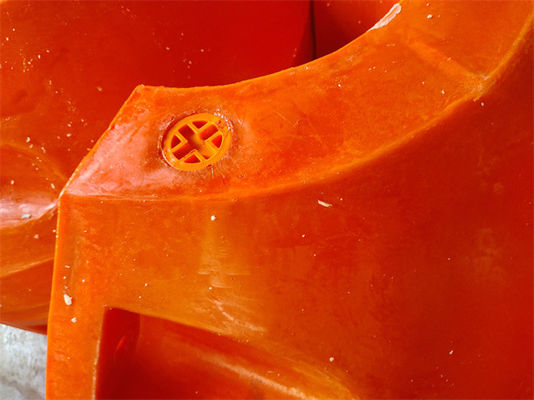 Γεωργικός πλωτής σωλήνα HDPE με θερμό γαλβανισμένη σύνδεση