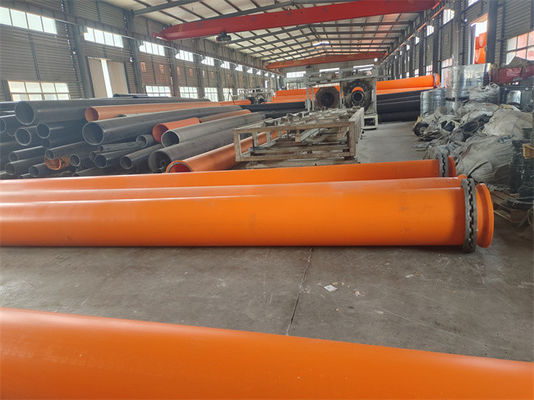 UHMWPE σωλήνας βρόγχης για άμμο / βρόγχη βρόγχης Ανώτερη απόδοση και αντοχή